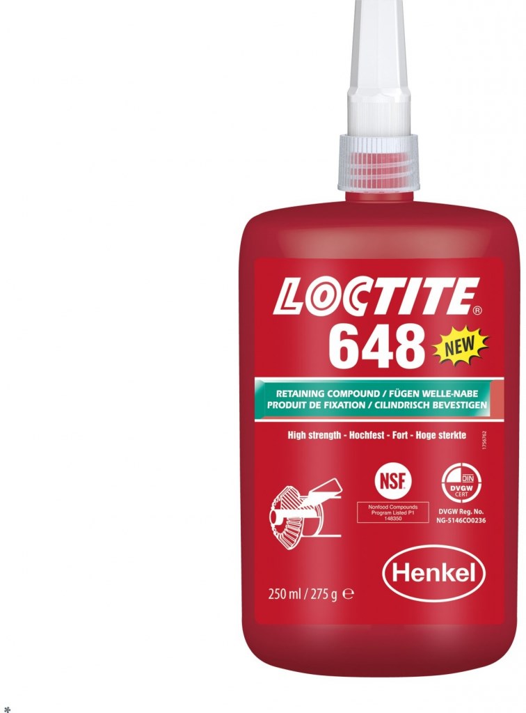 648 Loctite High Temperature Retainer, 250ml. TA00106